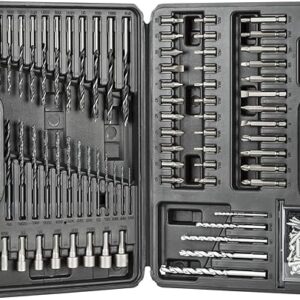 BLACK+DECKER Drill Bit Set/Screwdriver Bit Set Combo, 109-Piece (BDA91109)