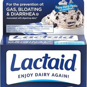 Lactaid Original Strength Lactose Relief Caplets