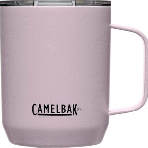 CamelBak Horizon 12oz Camp Mug – Insulated Stainless Steel – Tri-Mode Lid – Purple Sky