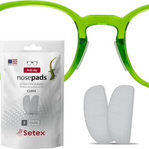 Setex Ultra-Thin Anti-Slip Eyeglass Nose Pads