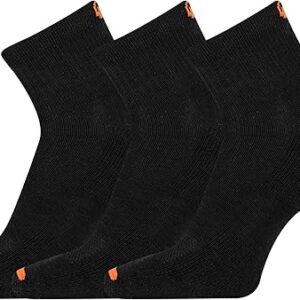 Merrell Unisex Cushioned Cotton Socks – 3 Pack