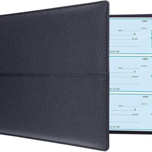 Antner 7-Ring Business Checkbook Binder – Black