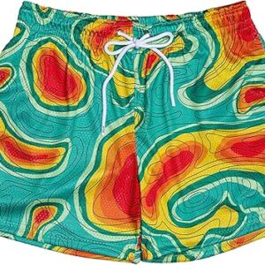 DIOTSR Men’s Graphic Basketball Running Shorts