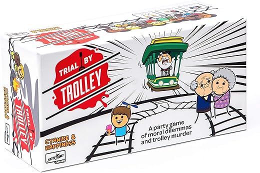 Skybound Trial by Trolley: an Adult Card Game of Moral Dilemmas and Murder | Party Game Games and Cyanide and Happiness | 3-13 Players, Age...