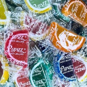 Pizazz Juicy Jellies Fruit Slices, 1 lb