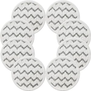 3897a Rotating Mop Pads for Bissell Spin-Wave SmartSteam Scrubbing Steam Mop 3897A 3712 3712W, Model No 1641112,8 Pack