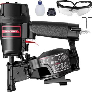 CN45N Professional Roofing Nailer, 15 Degree Roofing Nail Gun, Pistolas de Roofing, Heavy-Duty Pneumatic Power Nailers in Roofing tools, Pn…