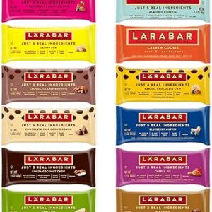 Larabar Gluten Free Snack Bars Variety Pack, (16 Bars),