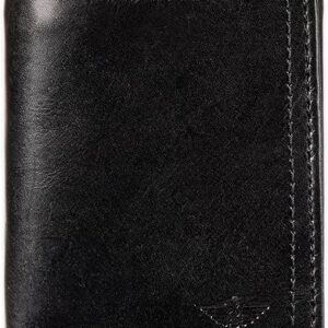 Dockers Men’s Extra Capacity Slim Profile Trifold Wallet with Multiple Card Slots and ID Window