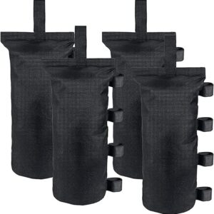 Heavy Duty Canopy Weight Bags(120LBS) for Pop up Canopy Tent, Canopy Weights Set of 4, Leg Weights Sand Bags for Instant Outdoor Sun Shelte…