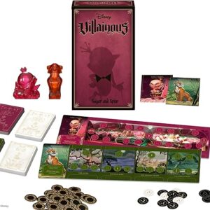 Ravensburger Disney Villainous: Sugar and Spite Family Strategy Board and Card Game for Ages 10 and Up