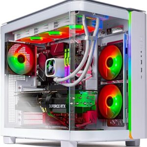 Skytech King 95 Gaming PC Desktop, Ryzen 7 9800X3D 4.7 GHz (5.2 GHz Turbo Boost), NVIDIA RTX 5070 Ti 16GB GDDR7, 1TB Gen4 SSD, 32GB DDR5 RA…