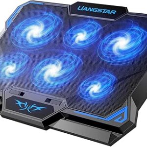 Portable Laptop Cooling Pad with 6 Fans