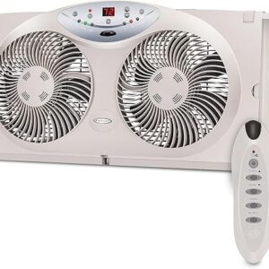 Bionaire Thin Window Fan with Manual Controls(BWF0502M-WM)