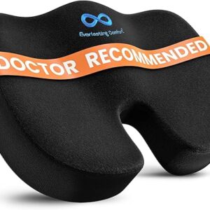 Everlasting Comfort Luxe Seat Cushion – Black