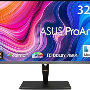 ASUS ProArt Display PA32UCX-PK 32” 4K HDR PC Monitor, 99% DCI-P3 99.5% Adobe RGB, DeltaE