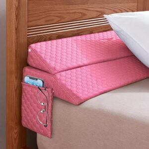 EUHAMS Twin Size Bed Wedge Pillow – Bed Gap Filler Mattress Wedge Headboard Pillow Close The Gap 0-7″ Between Your Headboard and Mattress o…
