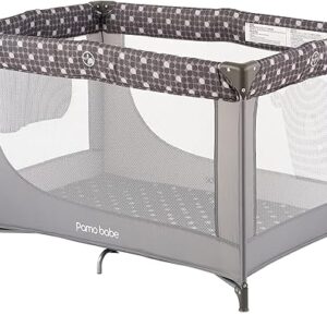 Pamo Babe Portable Crib Playpen with Mattress