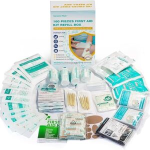 General Medi 160-Piece First Aid Refill Kit