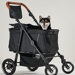 Medium Dog Stroller for Large Dogs, Zoosky Large Dog Stroller Up to 66lbs