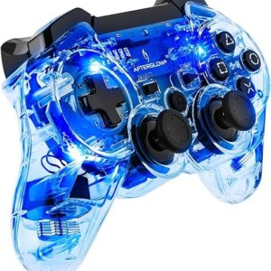 Afterglow Blue Wireless Controller for PS3