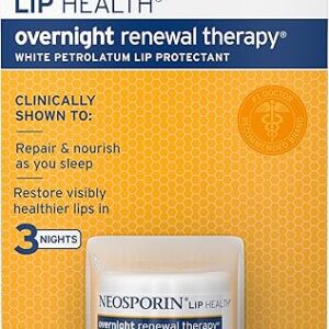 Neosporin Lip Health Overnight Renewal Therapy, 0.28 Ounce – 36 per case.