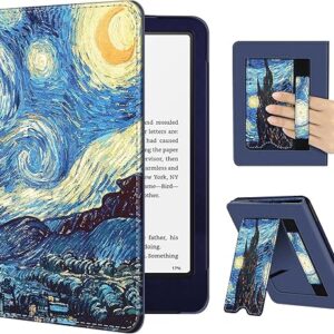 Fintie Case for 7″/6.8″ Kindle Paperwhite(12th/11th Generation-2024/2021) and Kindle Colorsoft Signature Edition -Slim Foldable Stand Cover …