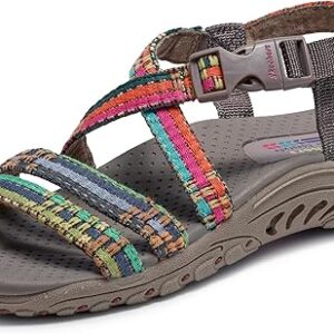 Skechers Women’s Reggae Sew Me Boho Woven Strappy Slingback