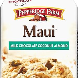 Pepperidge Farm Maui Crispy Milk Chocolate Coconut Almond Cookies, 7.2 oz. Bag