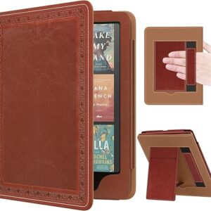 MoKo Case for 7″/6.8″ Kindle Paperwhite(12th/11th Gen-2024/2021) and Kindle Colorsoft Signature Edition, Slim PU Shell Cover Case with Auto-…