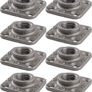 1/2″ Square Micro Mini Flange Fittings – 8 Pack
