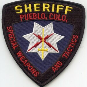 Pueblo County Colorado Co Special Weapons and Tactics Swat Sheriff Police Patch