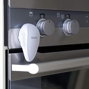 BeeGo® Oven Lock – No-Drill, Heat-Resistant, Self-Adhesive Durable & Easy to Install Oven Safety Locks for Toddlers, Baby proofing Doors, W…