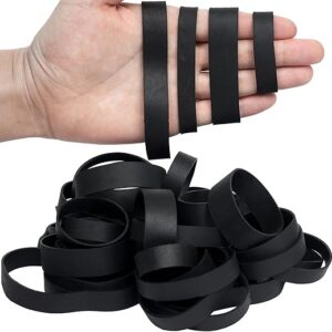 HAIDIBAO-Rubber Bands Assorted Sizes Black Mixed wide Elastic Bands for for Survival Office Supply size82,size#94,size#84,size#105 Tactical …