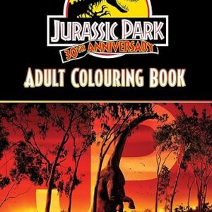 Jurassic Park 30th Anniversary: Adult Colouring Book (Universal)
