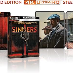 Sinners – Limited Edition Steelbook (4K Ultra HD + Blu-ray + Digital)
