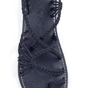 Plaka Flat Sandals for Women Palm Leaf