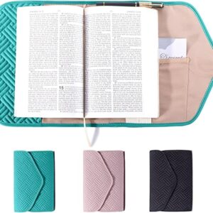 Reusable Book Cover with Magnet Closure – Adjustable Book Sleeve for Book Lovers Gift – Book Protector for Paperback -Book Covers for Hardc…