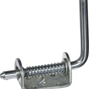 Buyers Products B2595 Spring Latch Assembly, 1/2″ Spring Loaded Latch Pin Without Keeper, Zinc Plated Latch for Gate Latch, Utility Latch, …