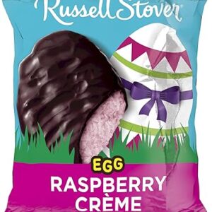 RUSSELL STOVER Raspberry Crème Dark Chocolate Eggs