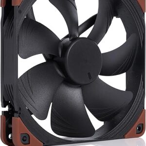 Noctua NF-A14 iPPC-3000 PWM, Heavy Duty Cooling Fan, 4-Pin, 3000 RPM (140mm, Black)