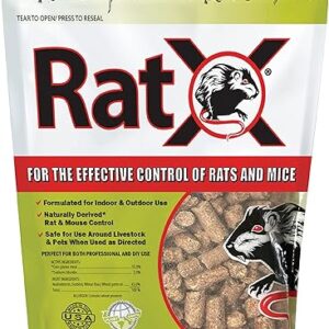 EcoClear Products 620100-6D RatX All-Natural All Species Rat Mouse, 8 oz. Bag