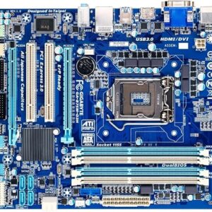 Gigabyte LGA 1155 Intel B75 SATA 6Gb/s USB 3.0 Micro ATX DDR3 1600 Motherboards GA-B75M-D3H