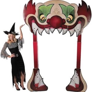 Evil Clown Scary Stand Up Archway – Halloween Decoration