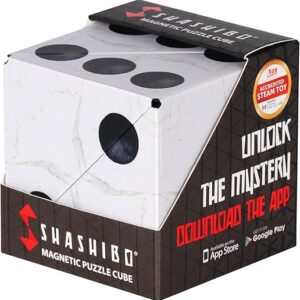 SHASHIBO Dice Paradise – Shape Shifting Box – Award-Winning, Patented Magnetic Puzzle Cube w/ 36 Rare Earth Magnets – Fidget Cube Transform…