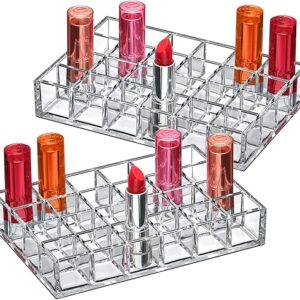 Amazing Abby 2-Pack Acrylic Lipstick Organizer