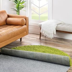 5′ Round Non-Slip Rug Pad – 1/4″” Thick