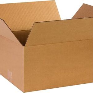 BOX USA Shipping Boxes Medium 14″L x 12″W x 8″H, 25-Pack | Corrugated Cardboard Box for Packing, Moving and Storage
