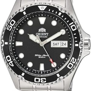Orient Men’s Stainless Steel Japanese Automatic / Hand-Winding 200 Meter Diver Style Watch