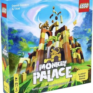 Monkey Palace: A Lego Board Game – Build Your Way to Victory Brick by Brick! Fun Family Brick-Building Game for Kids & Adults, Ages 10+, 2-…